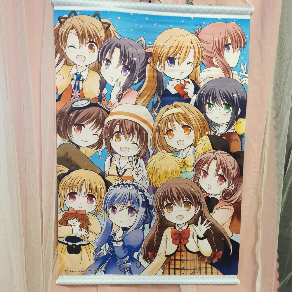 Vtuber Sakuya Anime Cosplay B2 Sister Princess Tapestry Wall Scroll Japan Kawaii